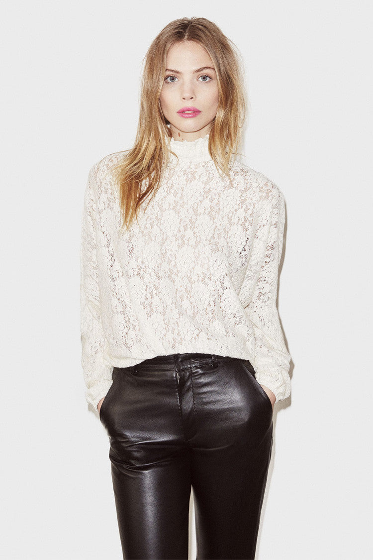 Gaby leather trousers