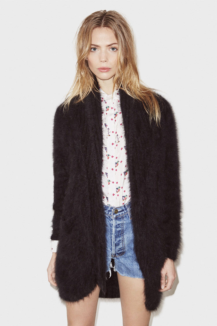 Leontia Angora Cardigan