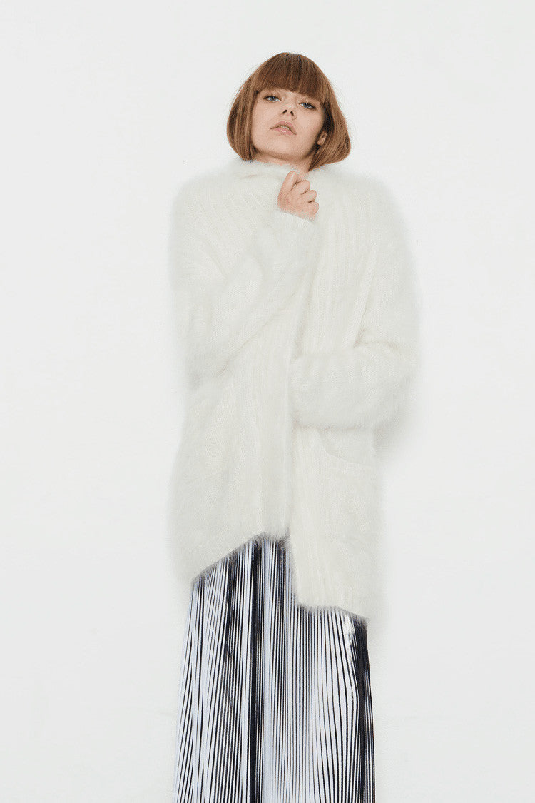 Leontia Angora Cardigan